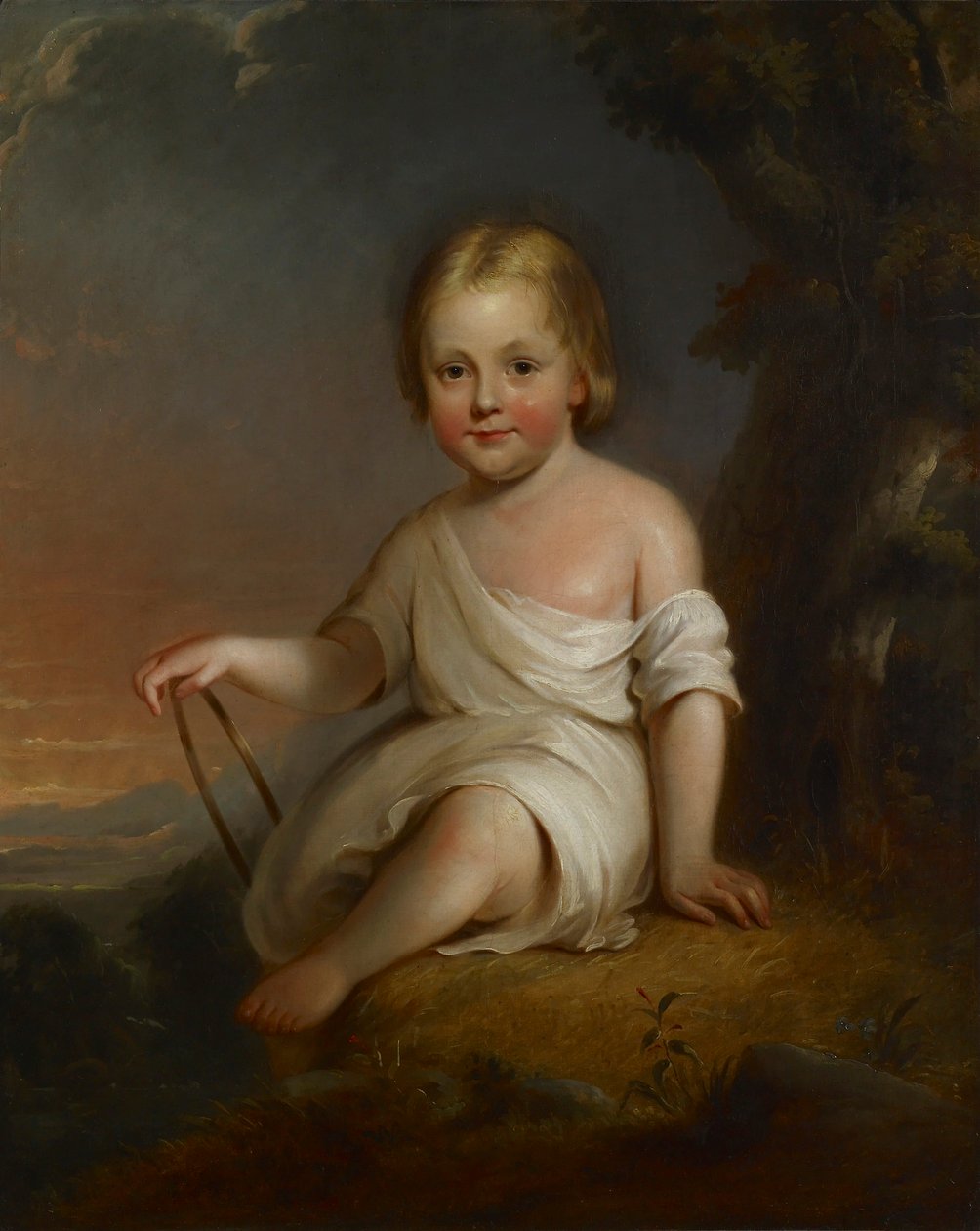 Portrait of Master Francis M. Jencks by Alfred Jacob Miller