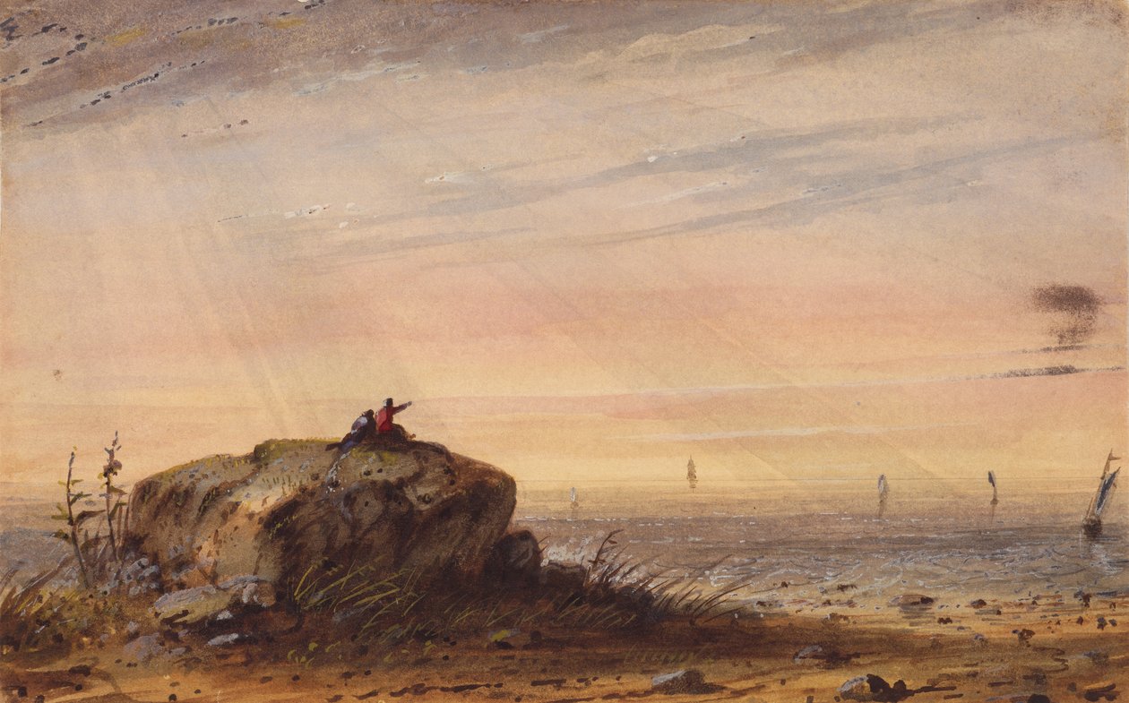 Sea Coast, c.1837 by Alfred Jacob Miller