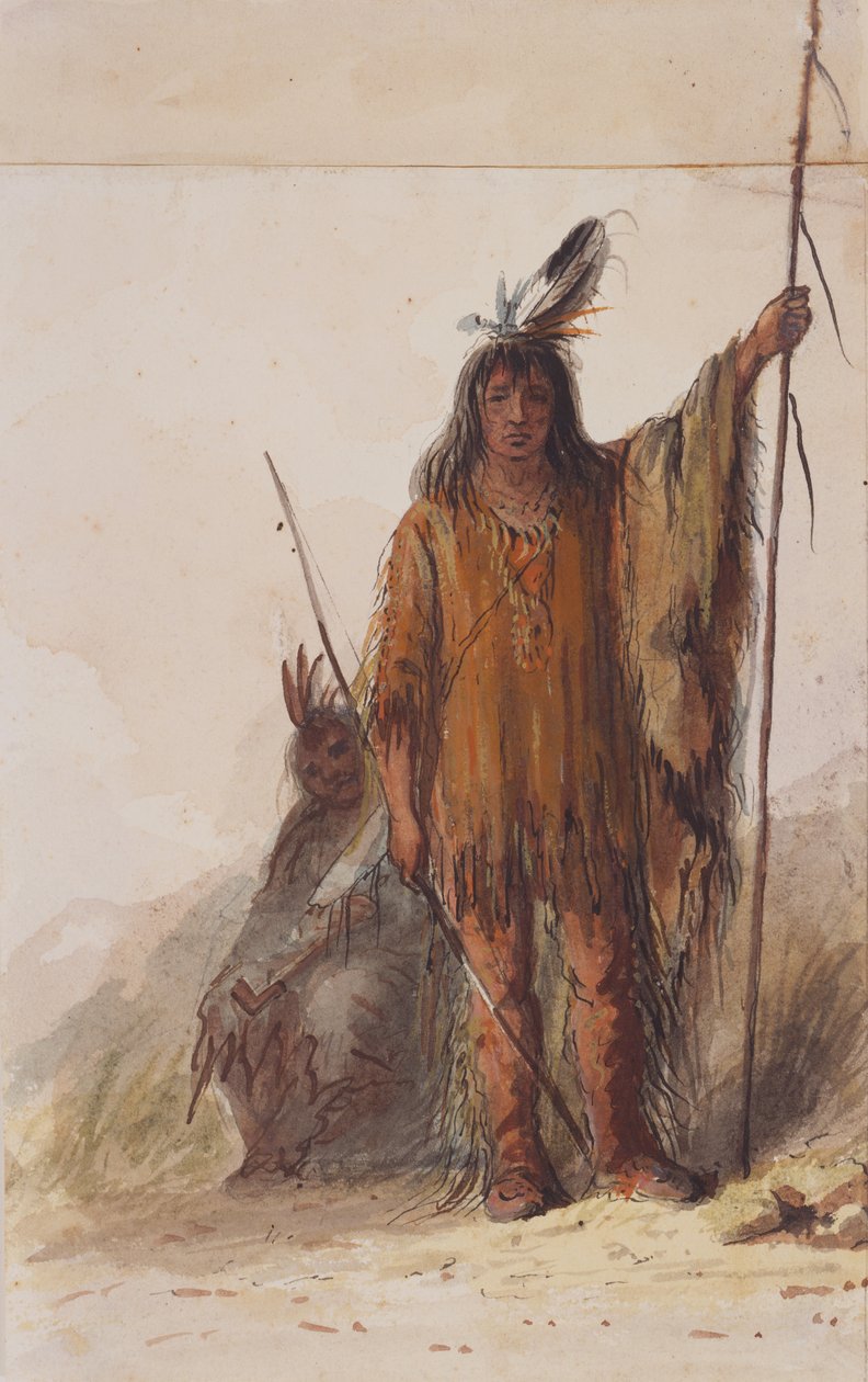 War Dress, c.1837 by Alfred Jacob Miller