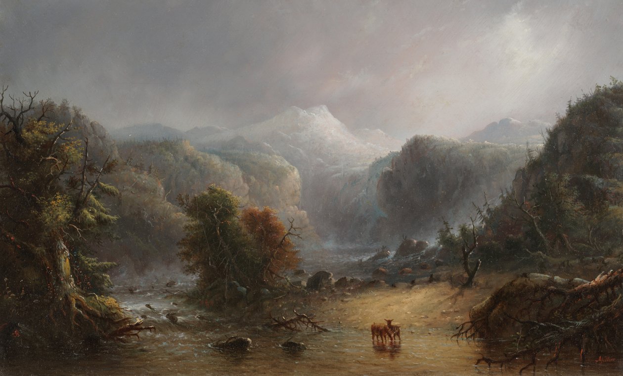 Where the Clouds Love to Rest, c.1850 by Alfred Jacob Miller