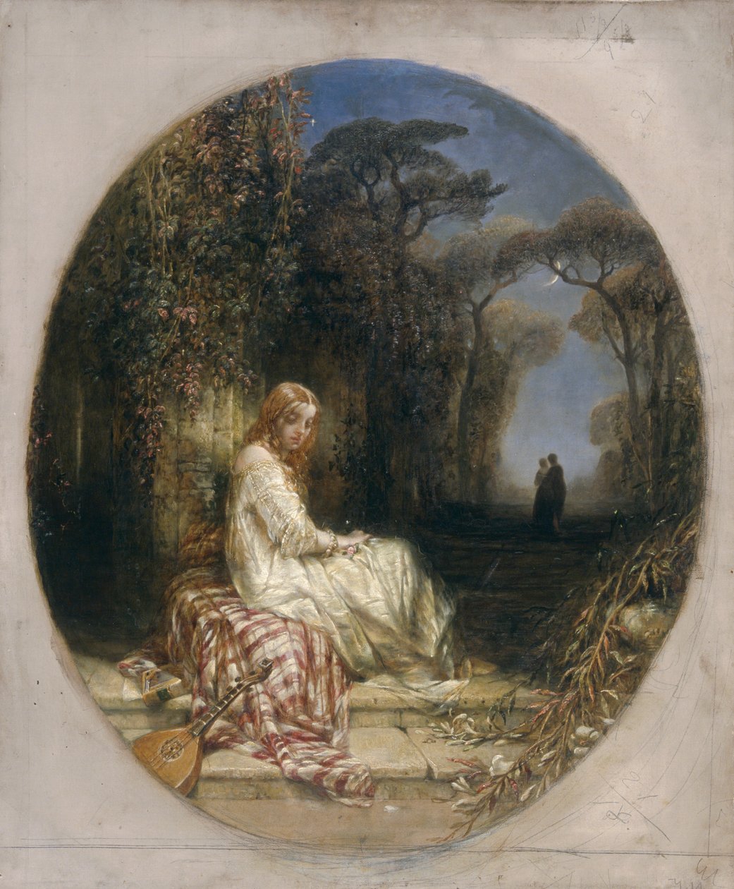 She Never Told Her Love by Alfred Joseph Woolmer