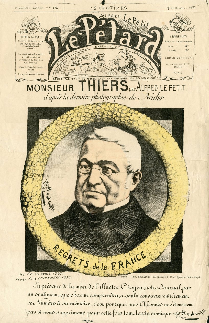 Cover of Le Petard by Alfred Le Petit