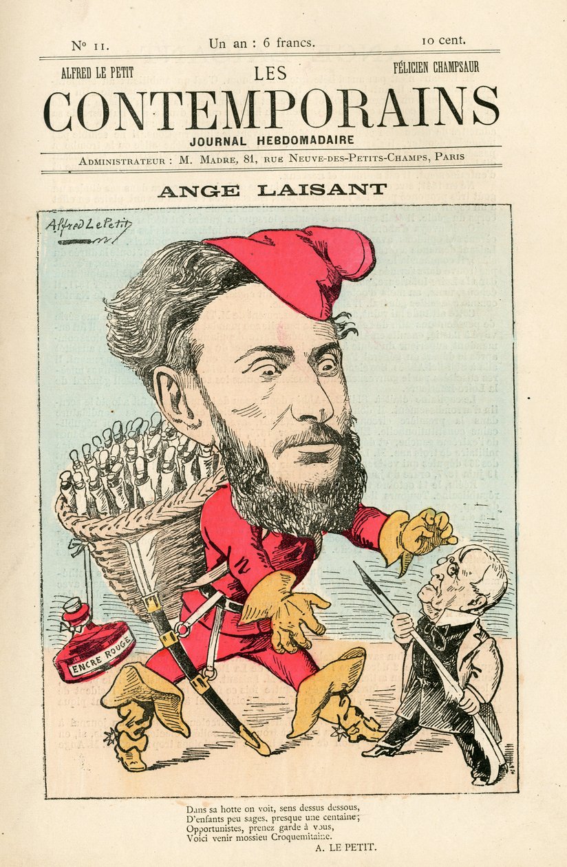 Cover of Les Contemporains, number 11 by Alfred Le Petit