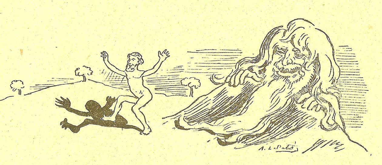 Illustration of Alfred Le Petit (1841-1909) in Gros-Jean and his cure by Alfred Le Petit