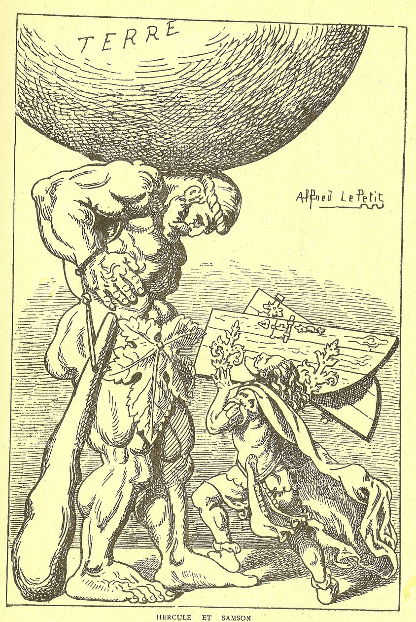 Illustration of Alfred Le Pete in Gros-Jean and His Parish by Alfred Le Petit