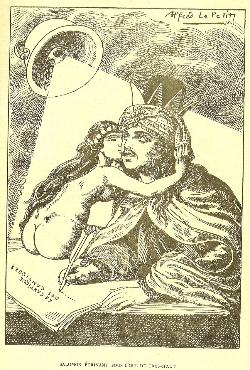 Illustration of Alfred Le Petit (1841-1909) in Gros-Jean and his parish by Alfred Le Petit