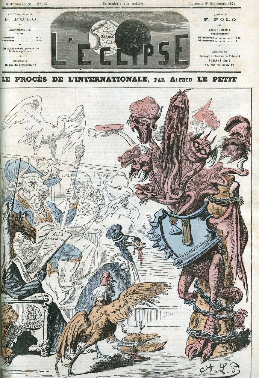 The International Trial by the London General Council by Alfred Le Petit