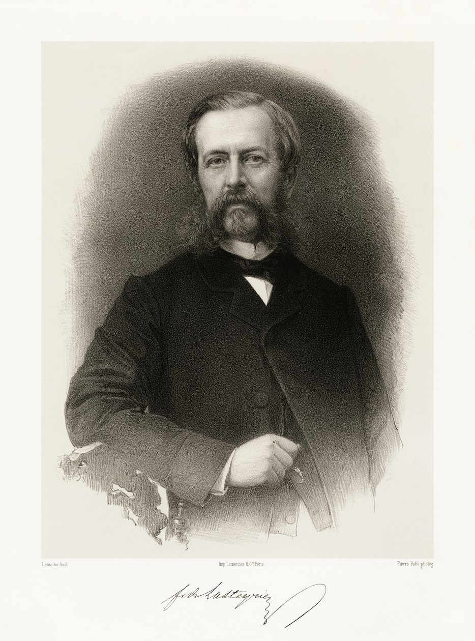 Ferdinand Charles Léon de Lasteyrie du Saillant by Alfred Lemoine