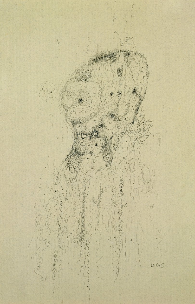 The Solitary One or The Thinker by Alfred Otto Wolfgang Schulze Wols