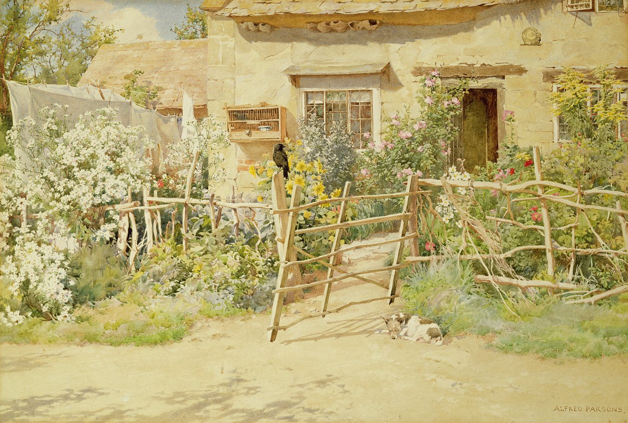 Hot Afternoon by Alfred Parsons