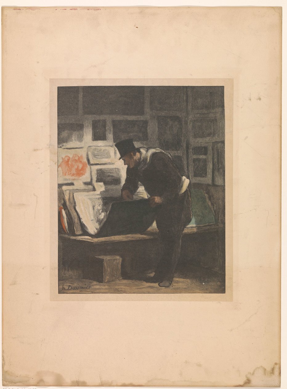 Print Collector by Alfred Prunaire