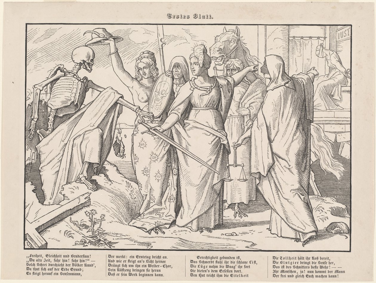 Another Dance of Death I by Alfred Rethel