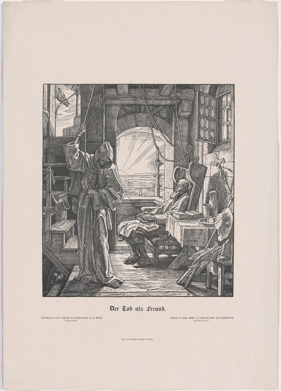 Death the Strangler by Alfred Rethel