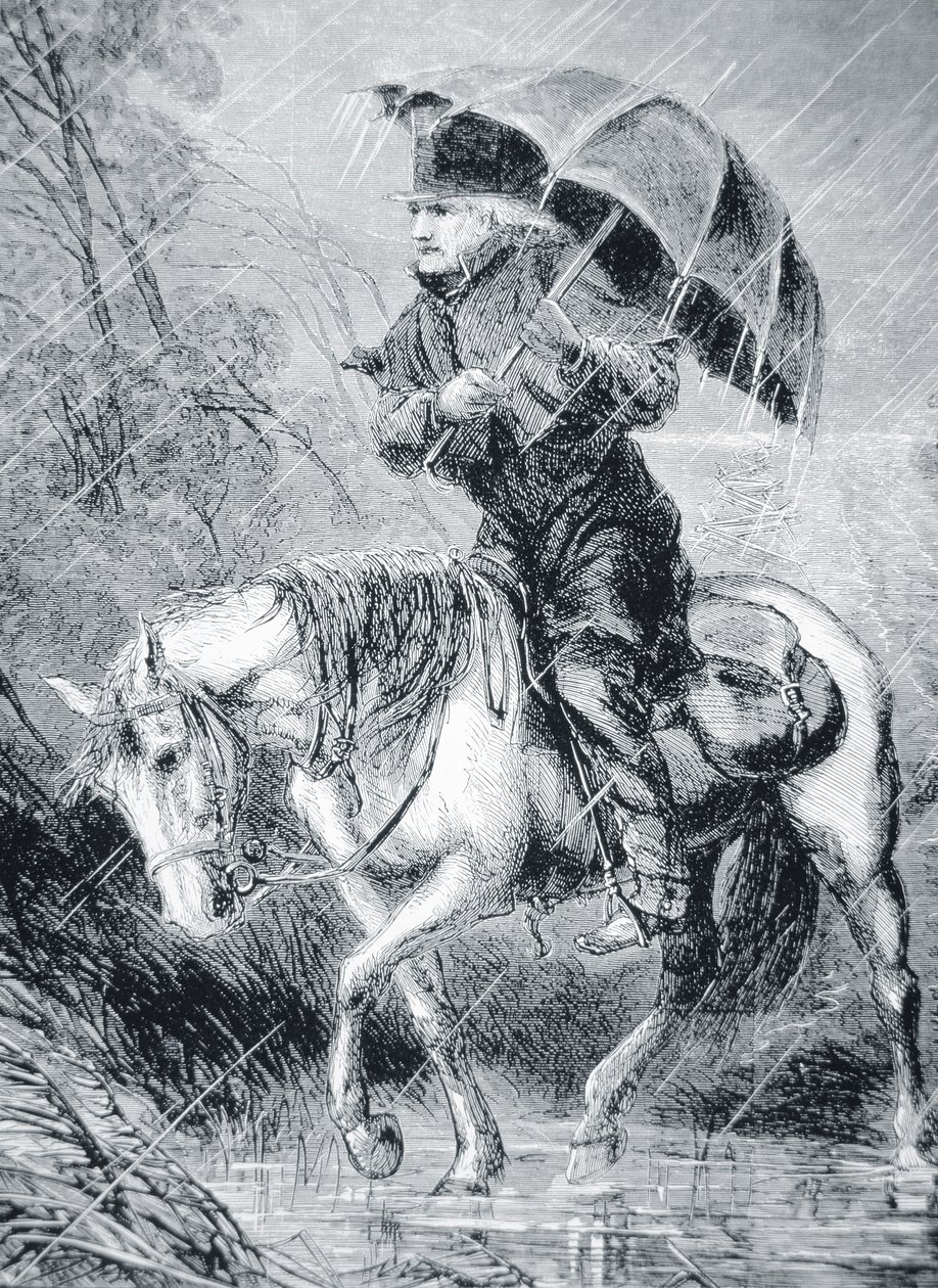The Circuit Rider by Alfred Rudolph (after) Waud