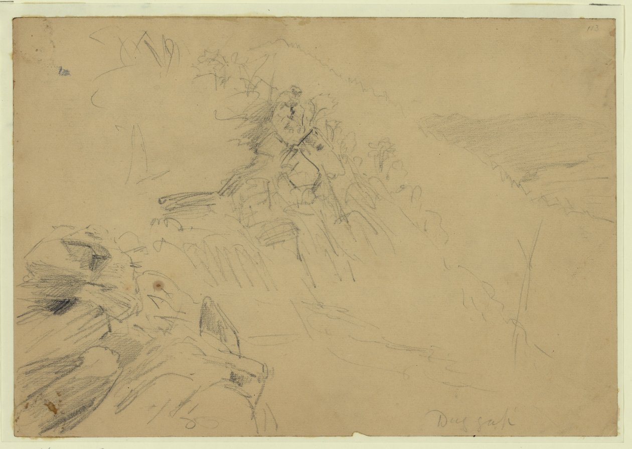 Dug Gap by Alfred Rudolph Waud