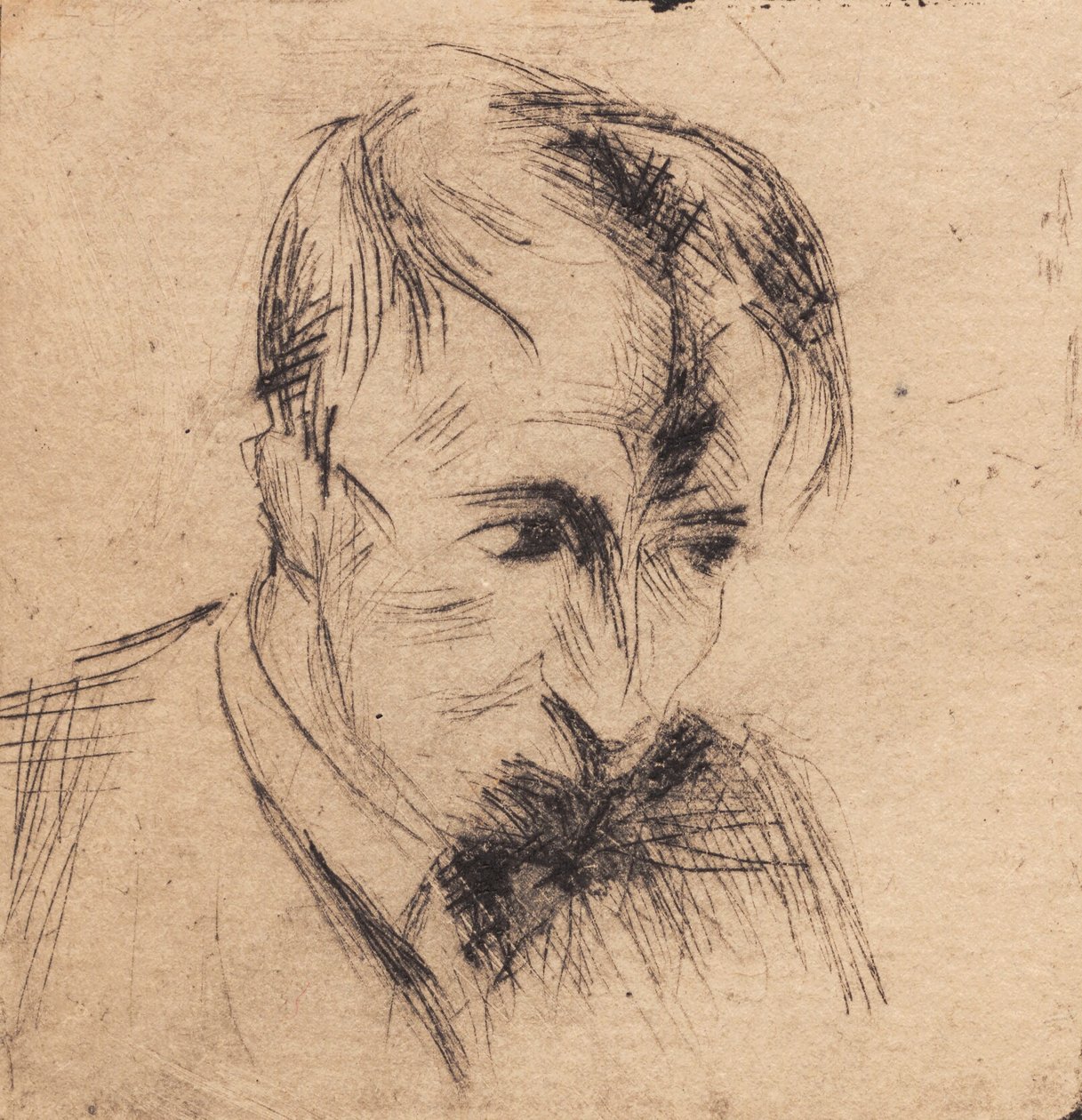 Portrait of Kaj Eistrup by Alfred Simonsen