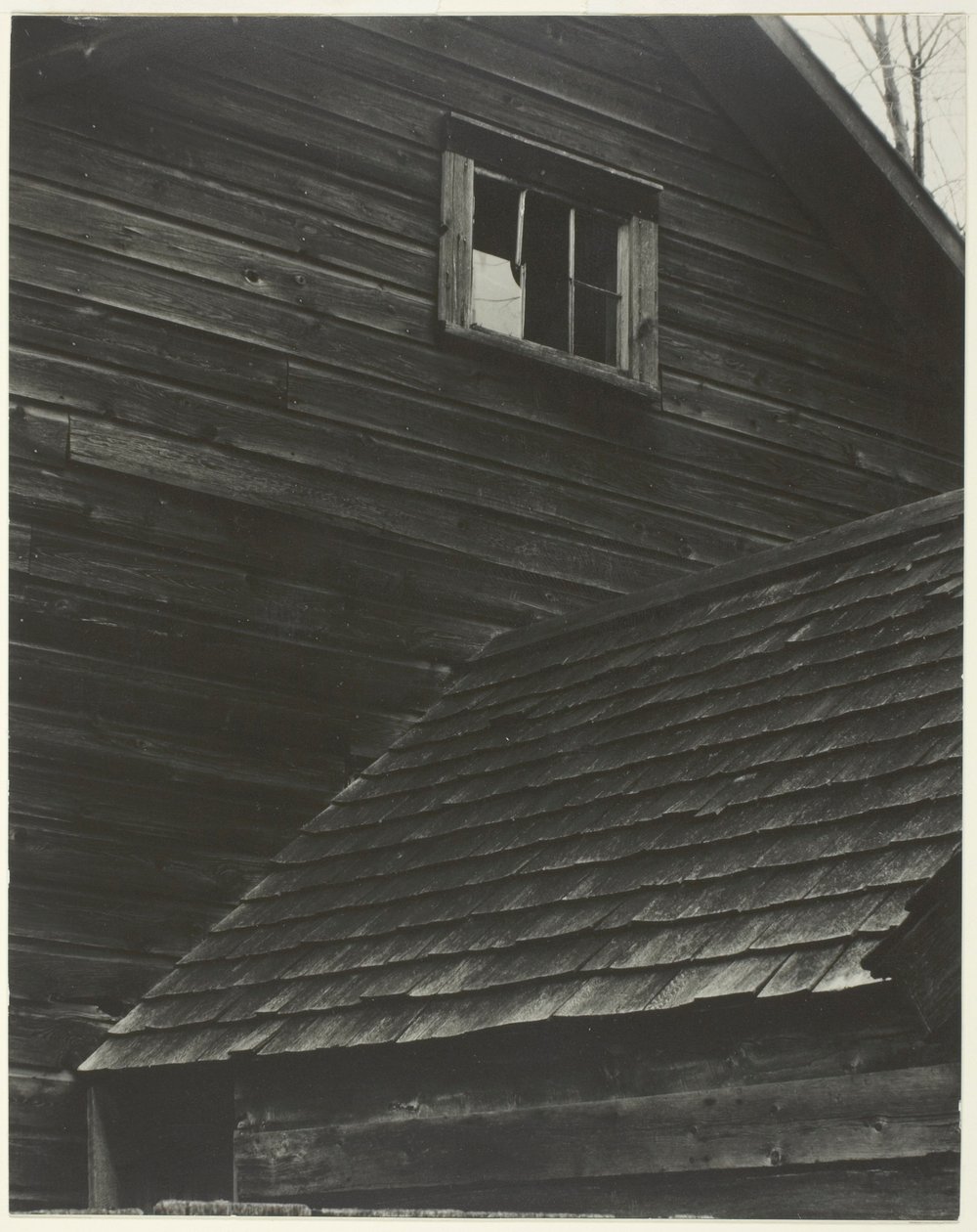 Barn—Lake George by Alfred Stieglitz