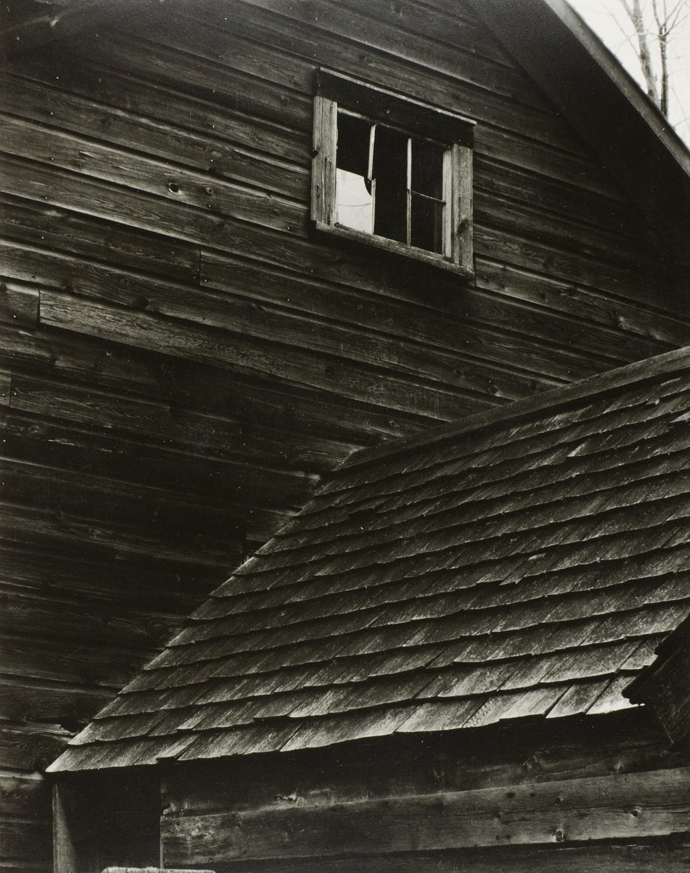 Barn, Lake George by Alfred Stieglitz