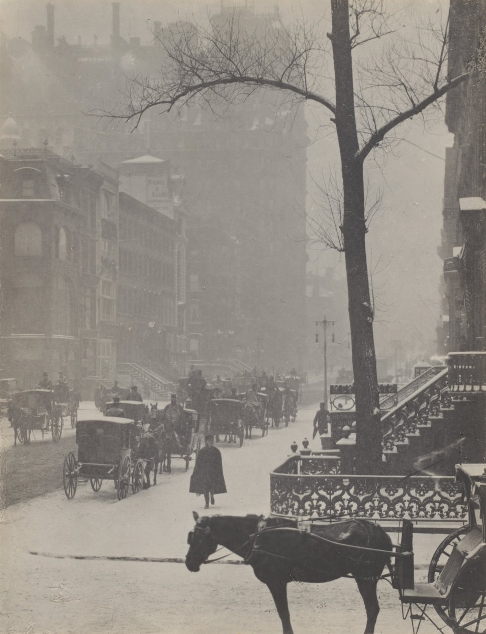 Fifth Avenue - 30th Street by Alfred Stieglitz