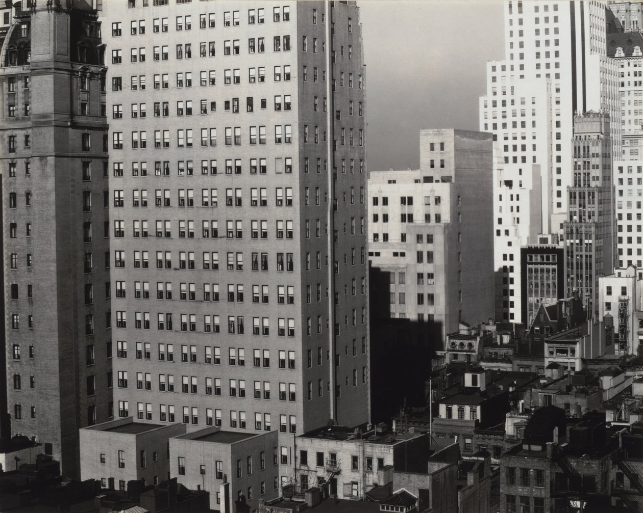 From My Window at An American Place, North by Alfred Stieglitz