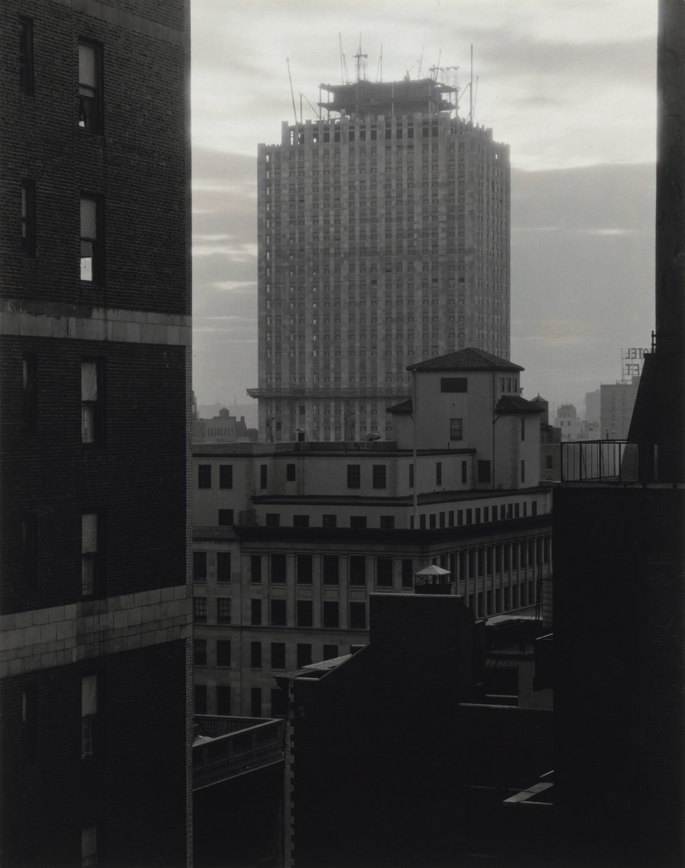 From My Window at An American Place, Southwest by Alfred Stieglitz