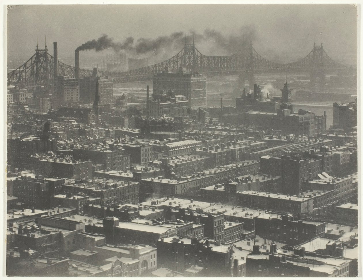 From Room 3003 - The Shelton, New York, Looking Northeast, 1927 by Alfred Stieglitz
