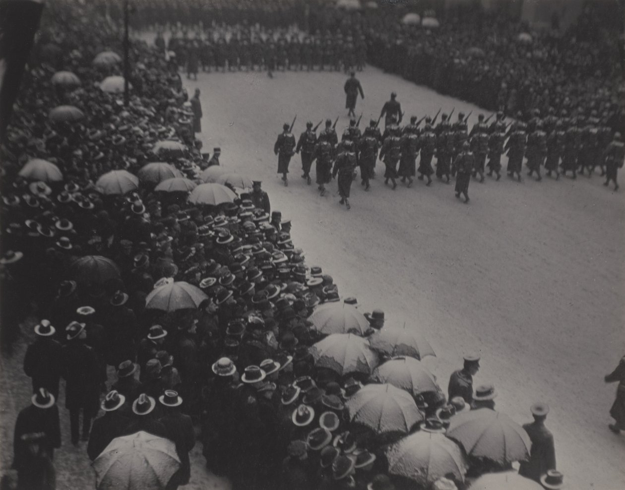 Military Parade, New York by Alfred Stieglitz