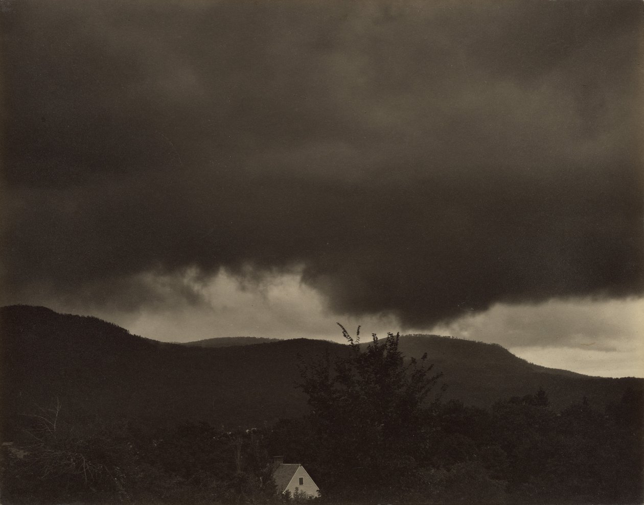 Music: A Sequence of Ten Cloud Photographs, No. 1 by Alfred Stieglitz