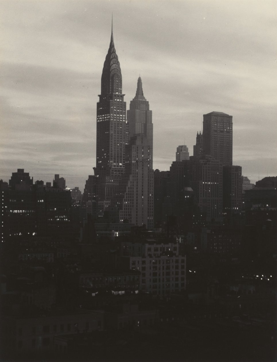 New York from 405 East 54th Street by Alfred Stieglitz