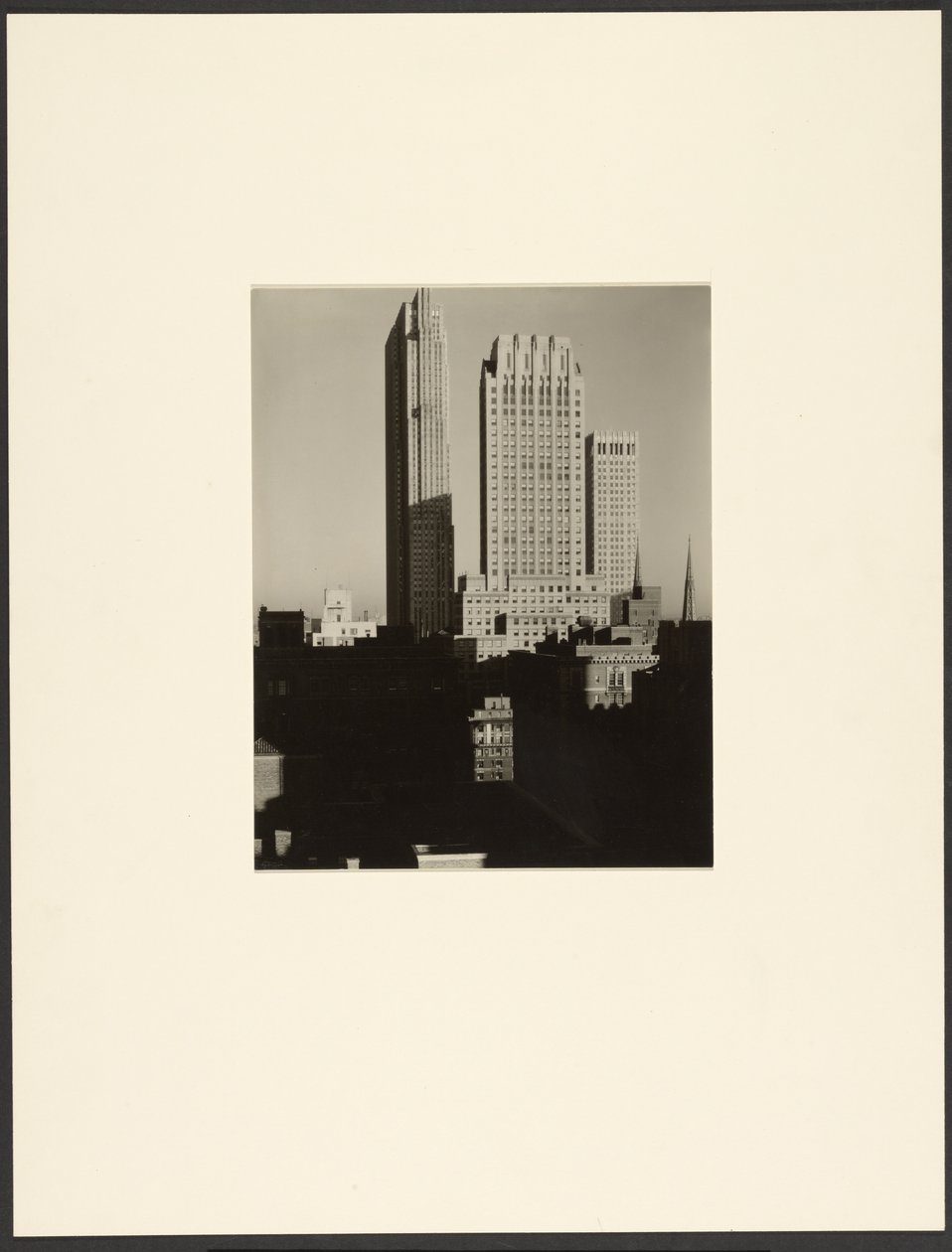 New York from the Shelton by Alfred Stieglitz