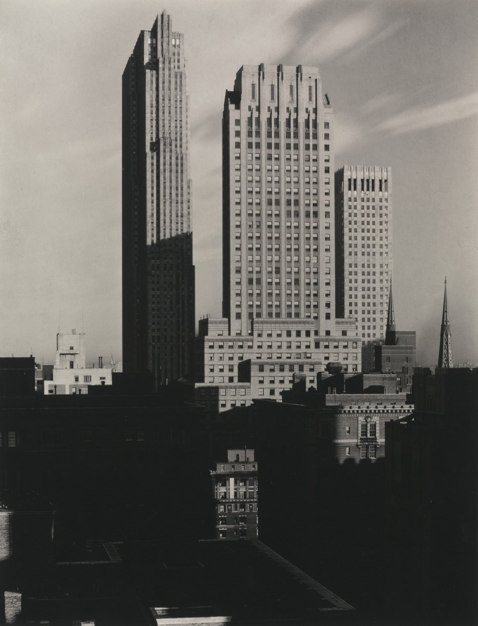 New York from the Shelton by Alfred Stieglitz