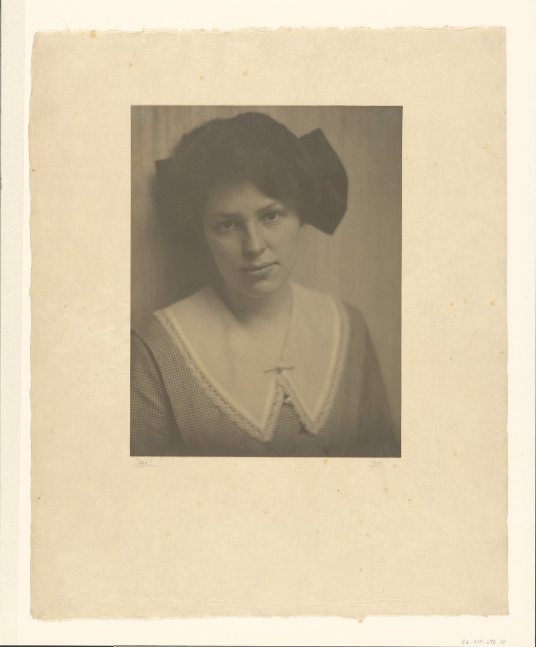 Portrait of Marie Rapp by Alfred Stieglitz: Fine art print