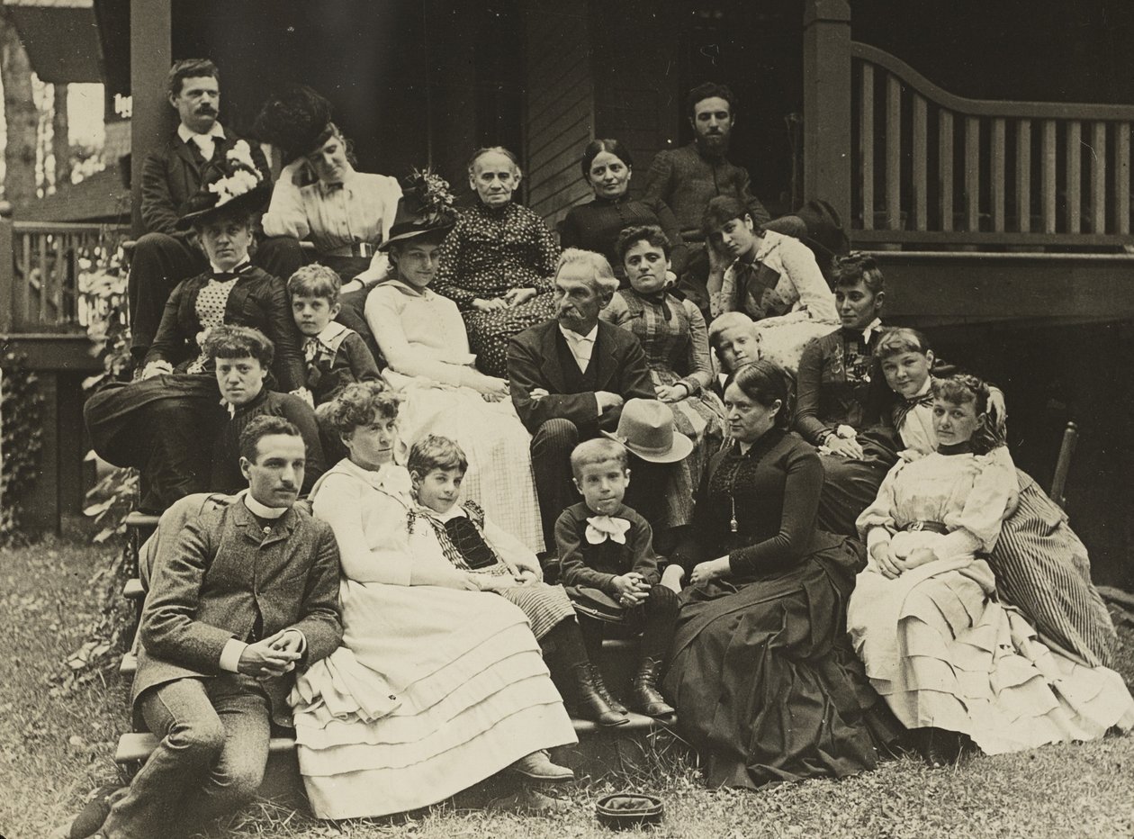 Stieglitz Family at Oaklawn, Lake George by Alfred Stieglitz