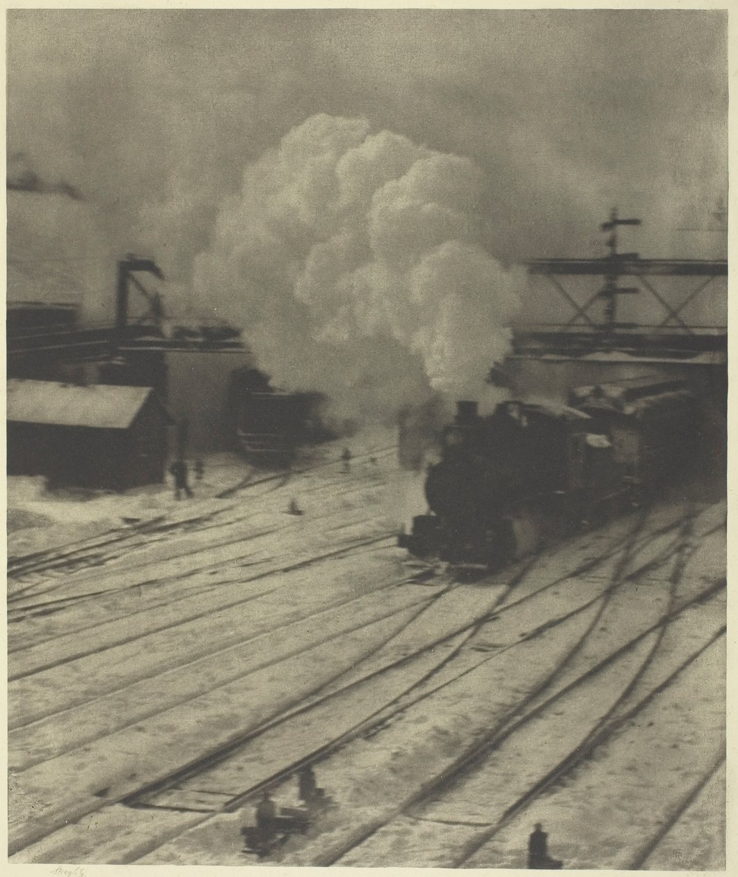The Railroad Yard, Winter, 1903 by Alfred Stieglitz