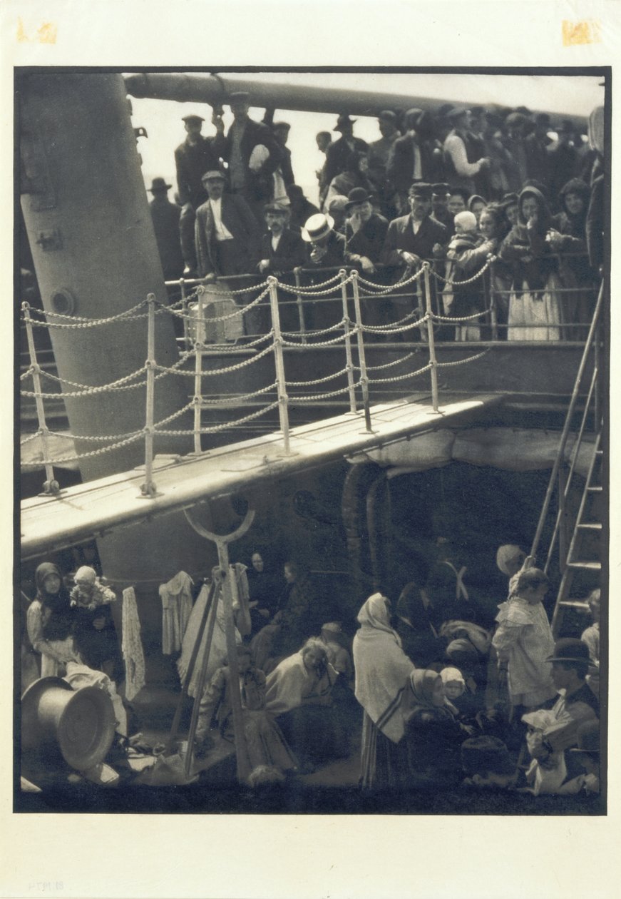 The Steerage, from the magazine 291, no. 7–8 by Alfred Stieglitz
