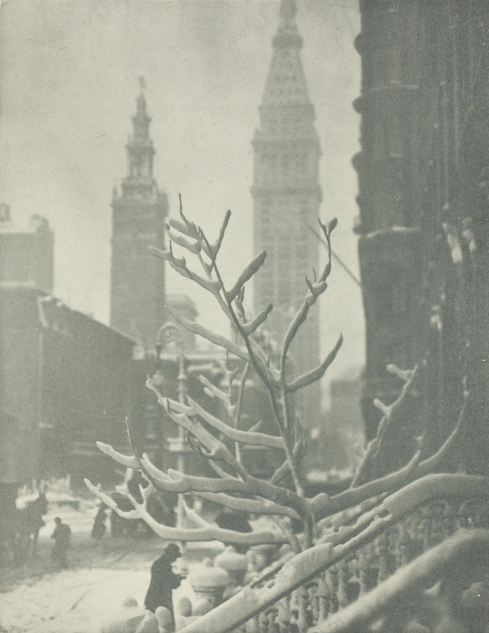 Two Towers, New York, 1911 by Alfred Stieglitz