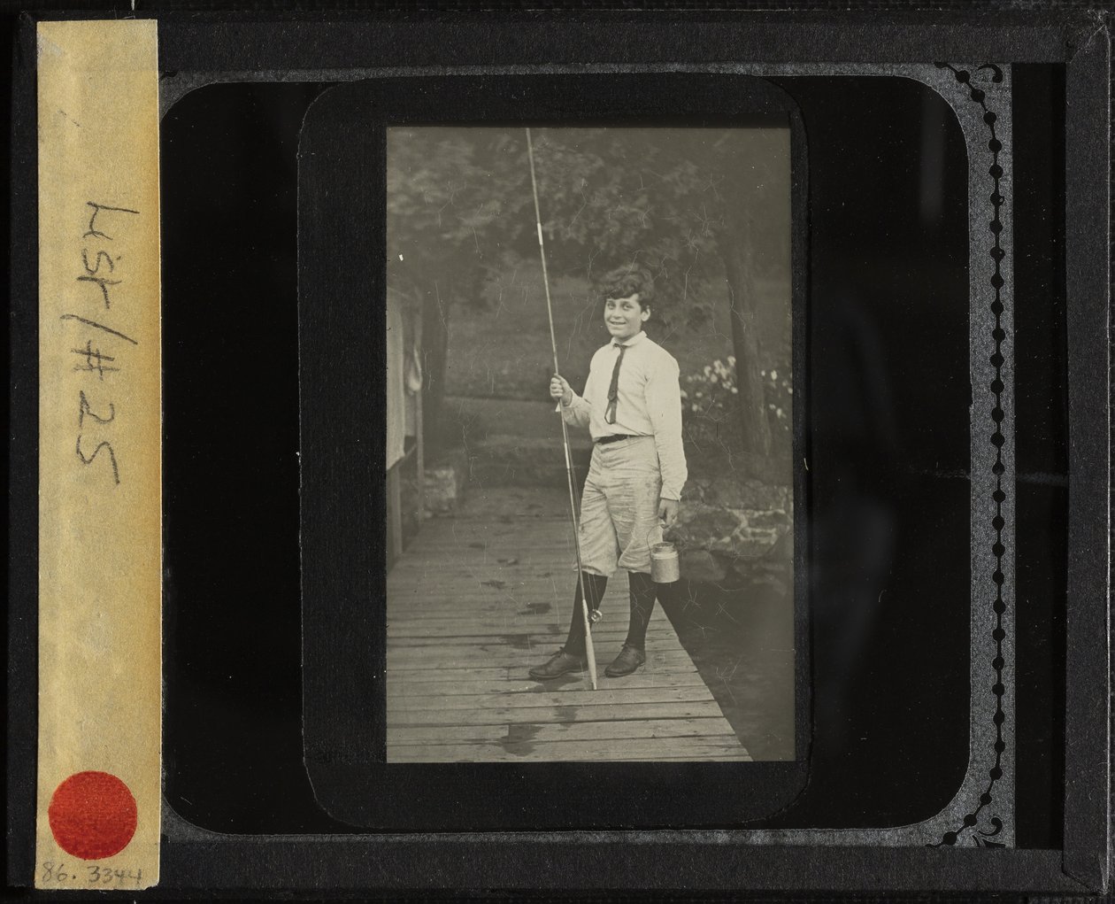 Untitled Howard with fishing pole, 1910 or 1912 by Alfred Stieglitz