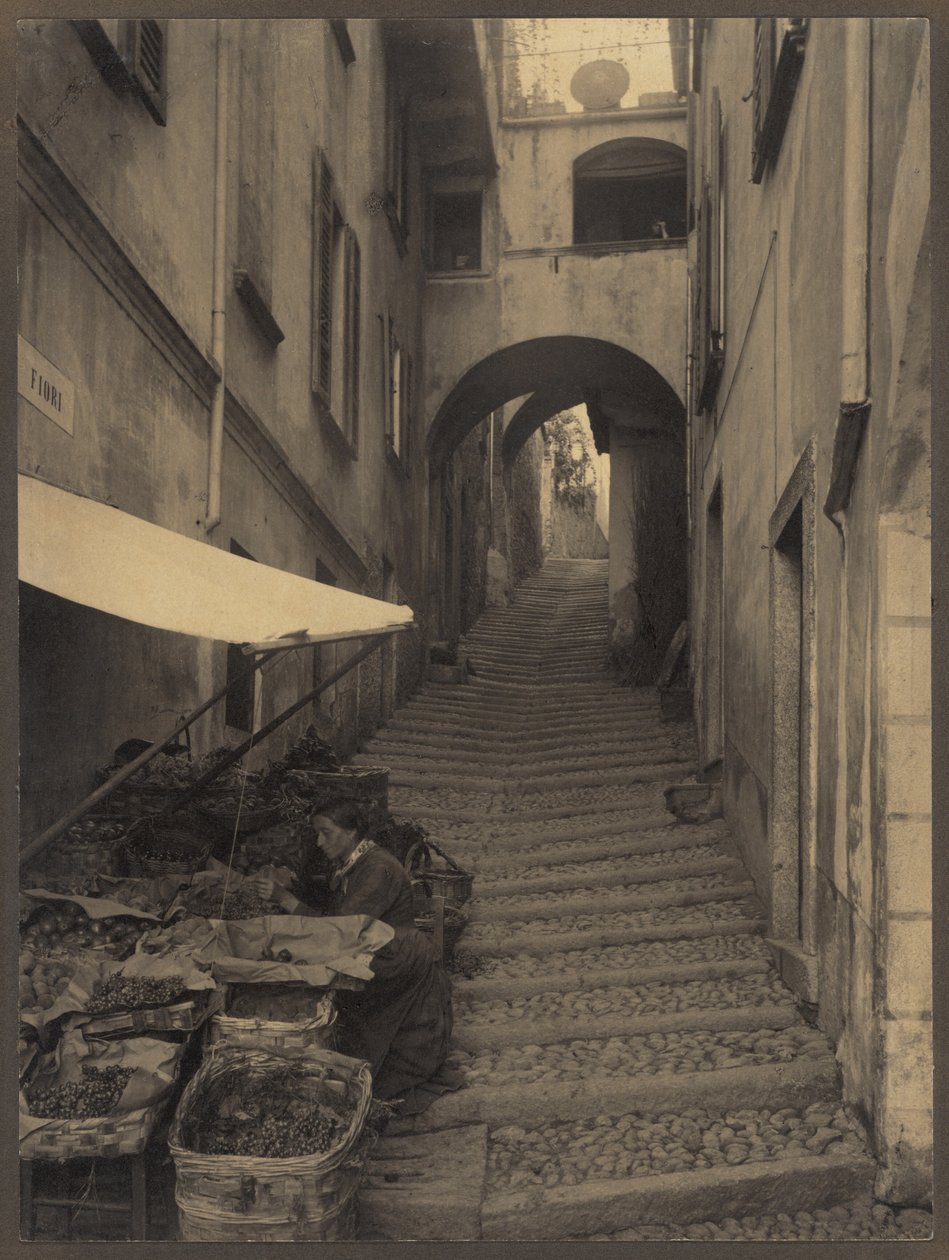 Via Fiori, Bellagio by Alfred Stieglitz