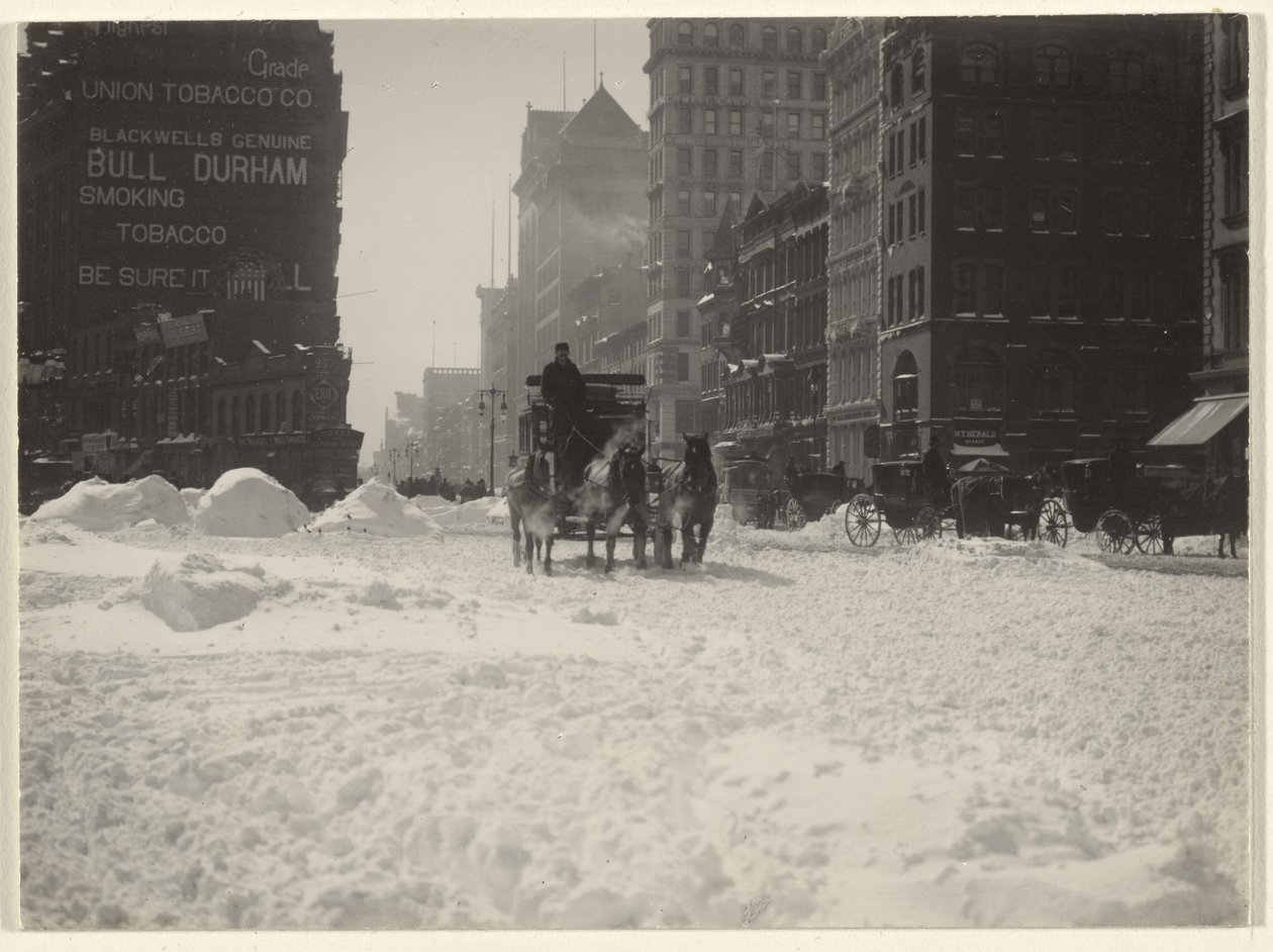 Winter, New York by Alfred Stieglitz