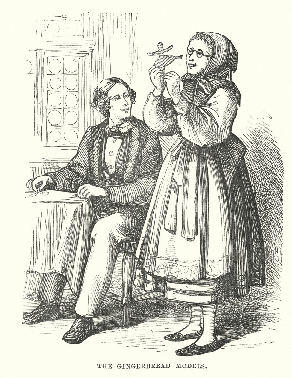 Hans Christian Andersen: In Sweden by Alfred Walter (after) Bayes