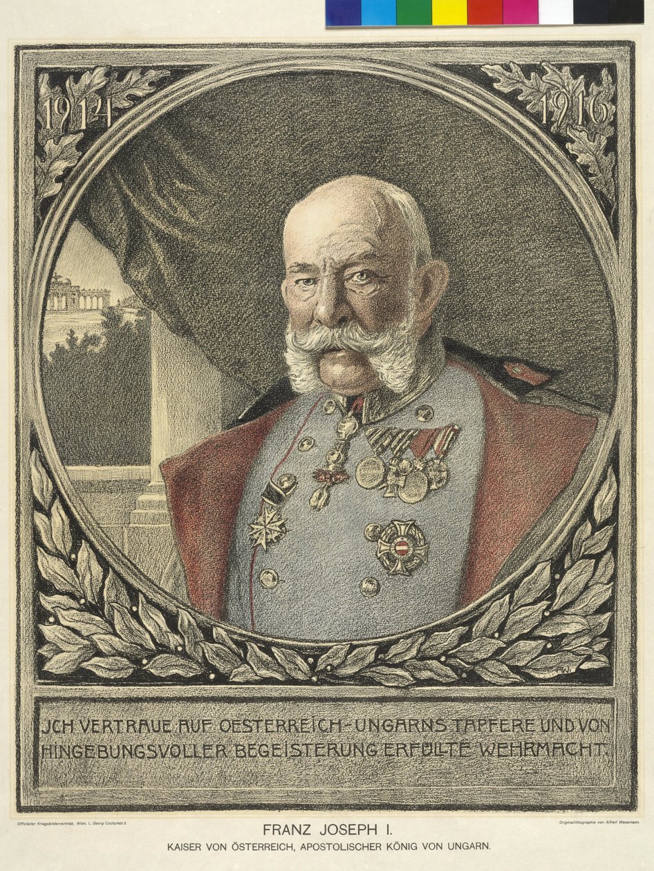Emperor Franz Joseph I of Austria by Alfred Wesemann