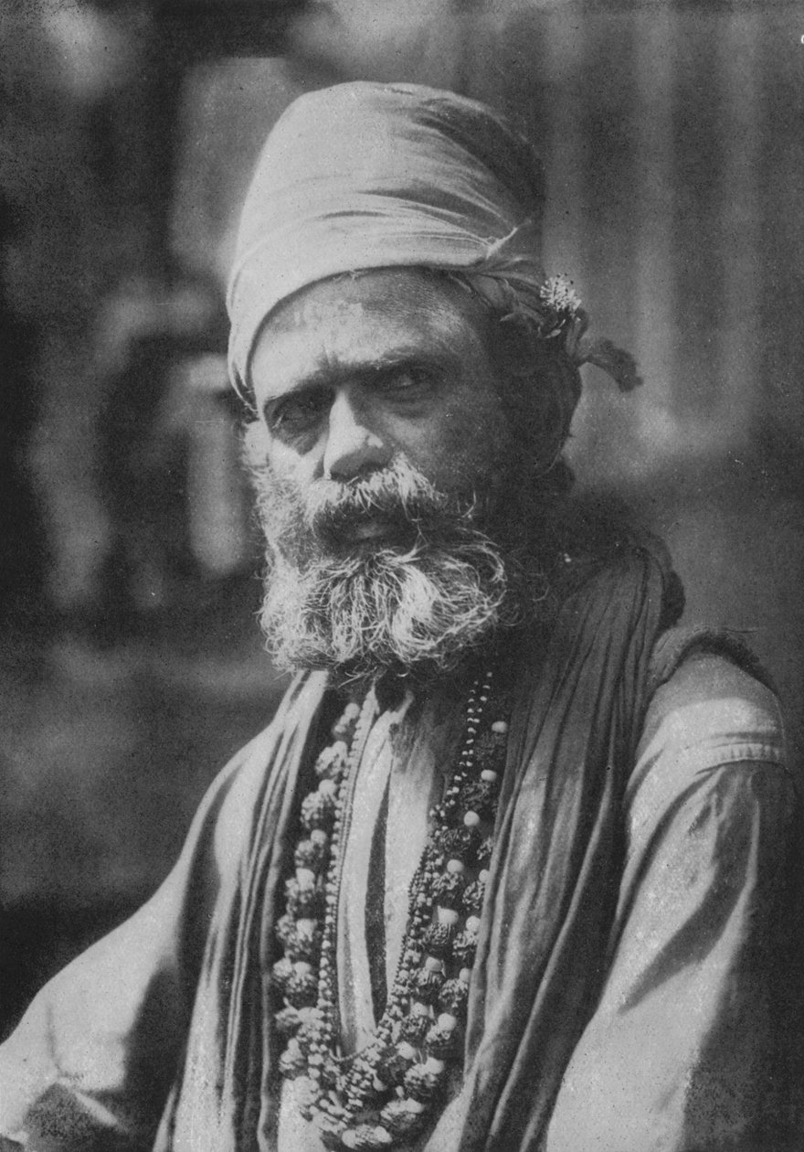 A Hindu Sanywassi or Religious Ascetic by Alfred William Amandus Plate
