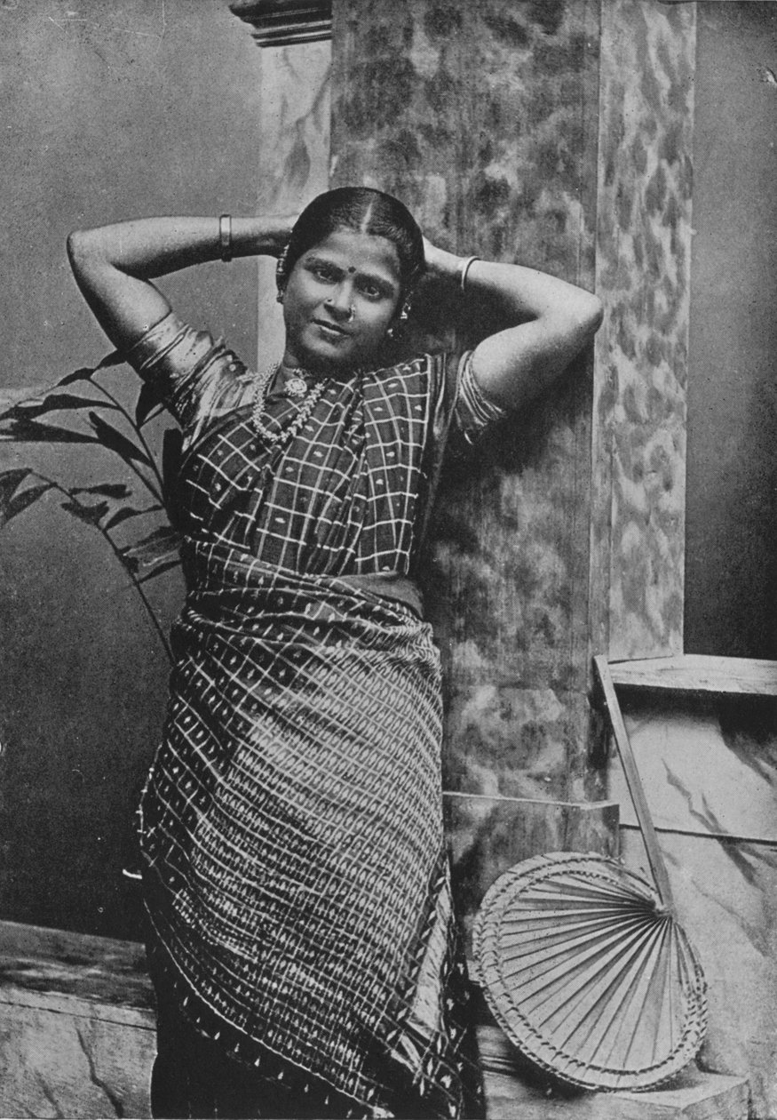High Caste Tamil Lady, c1890, 1910 by Alfred William Amandus Plate