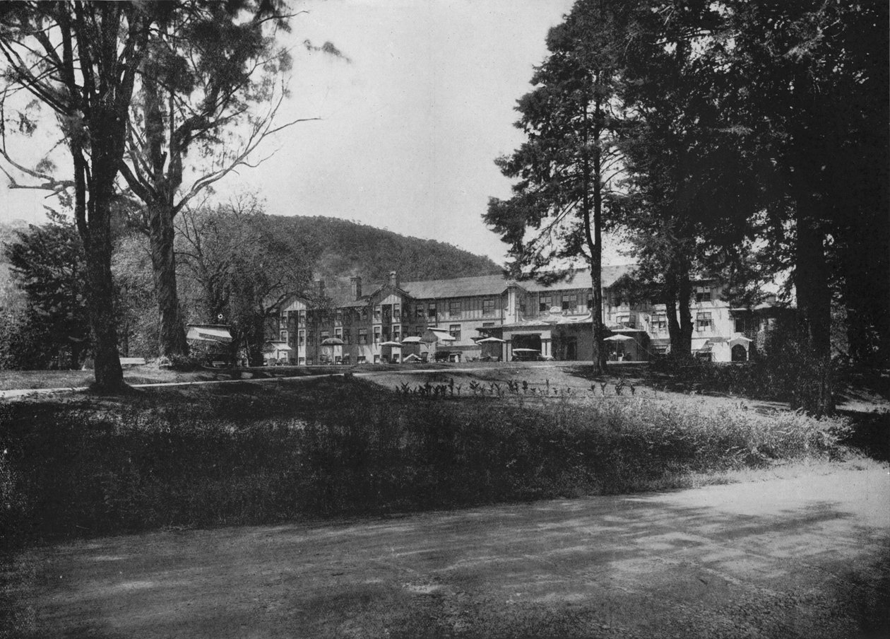 The Grand Hotel, Nuwara Eliya by Alfred William Amandus Plate