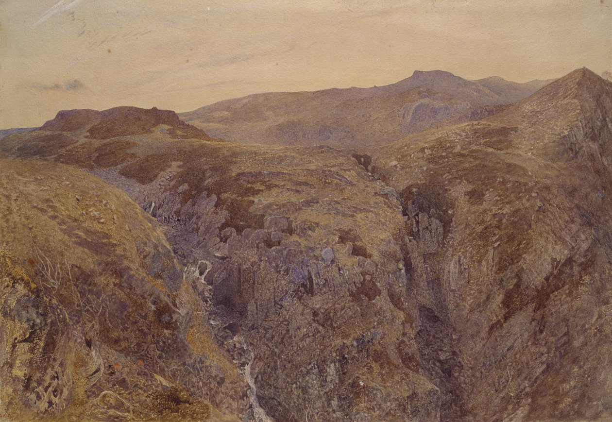 Welsh Landscape by Alfred William Hunt