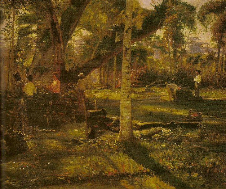 Gathering Yerba-Mate by Alfredo Andersen