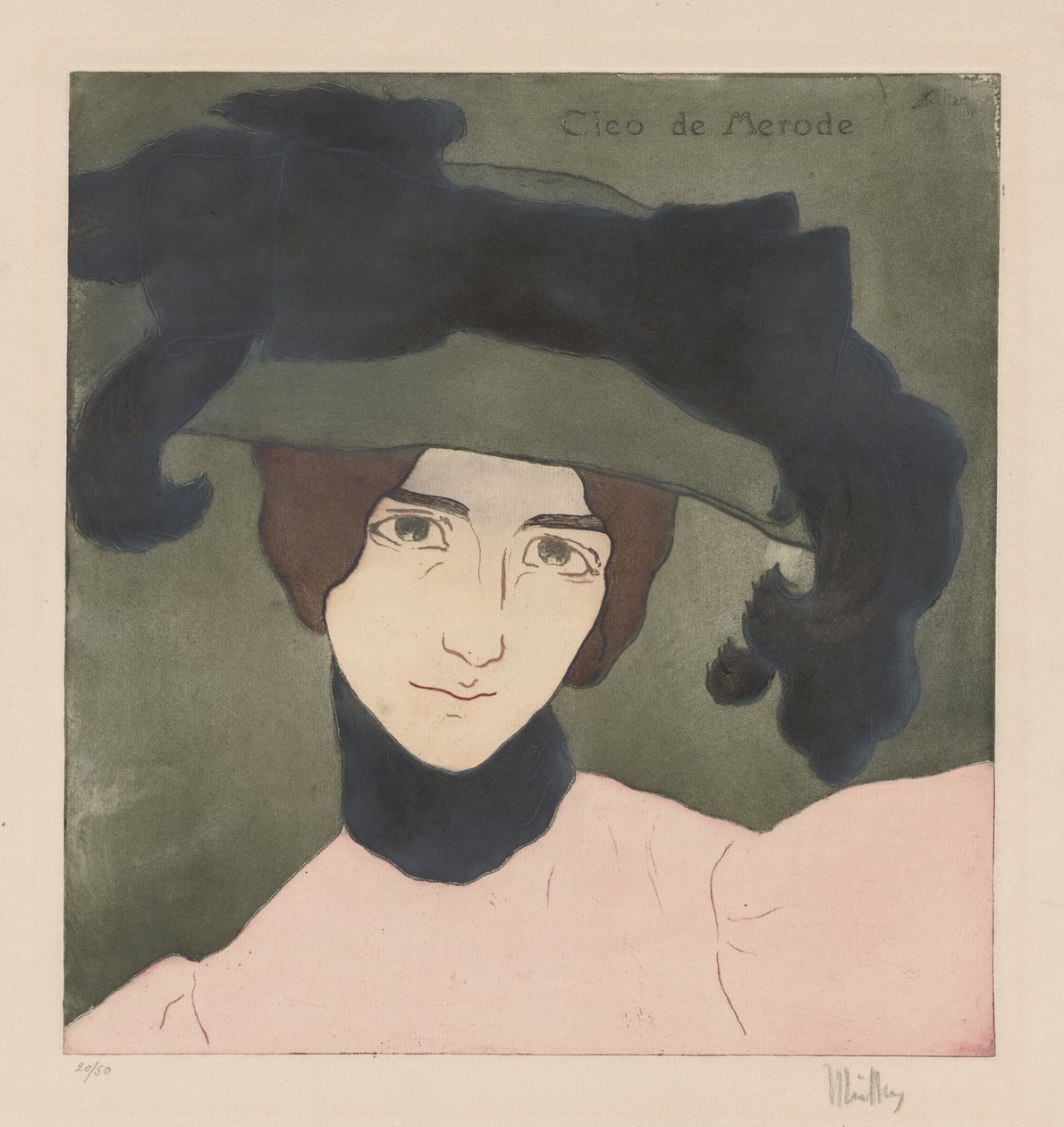 Cléo de Mérode by Alfredo Müller