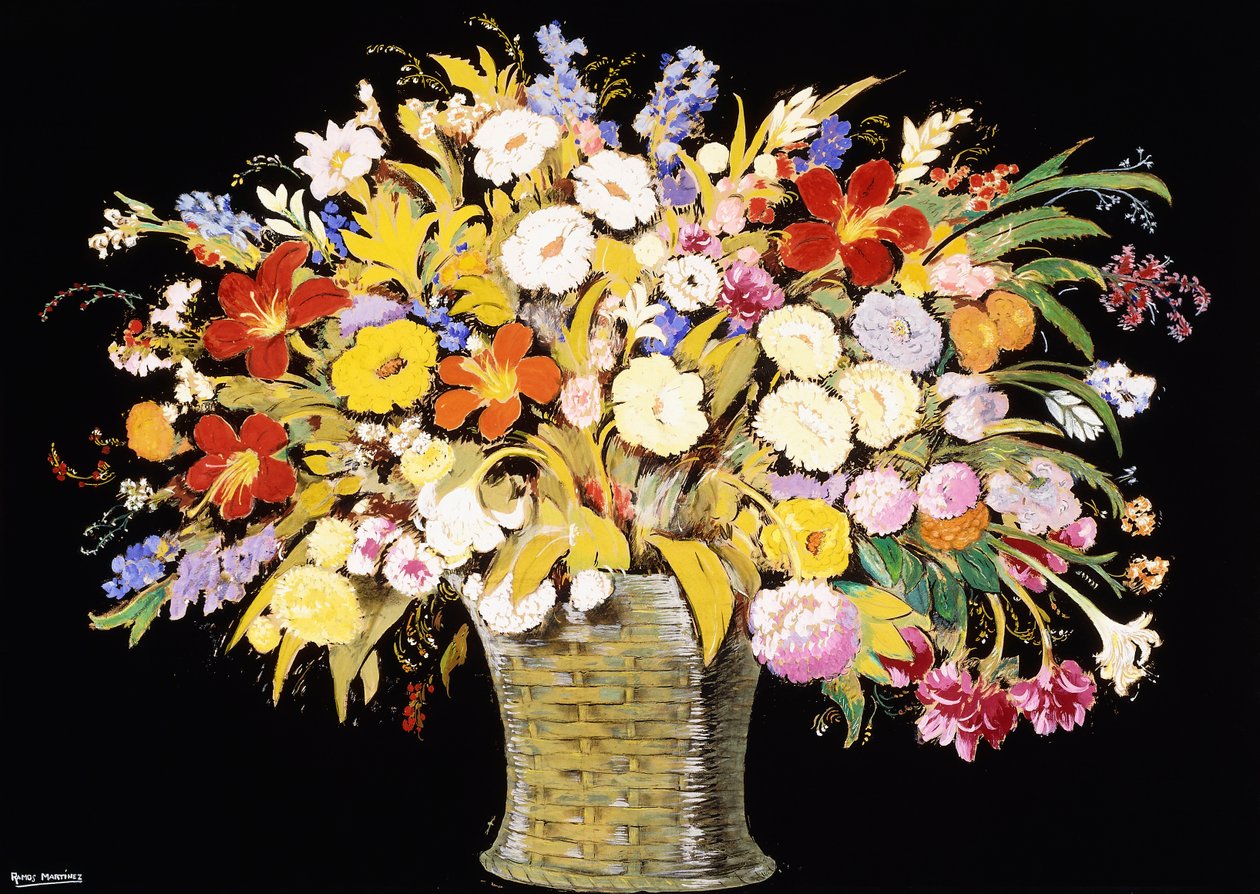 Floral Arrangement by Alfredo Ramos Martinez