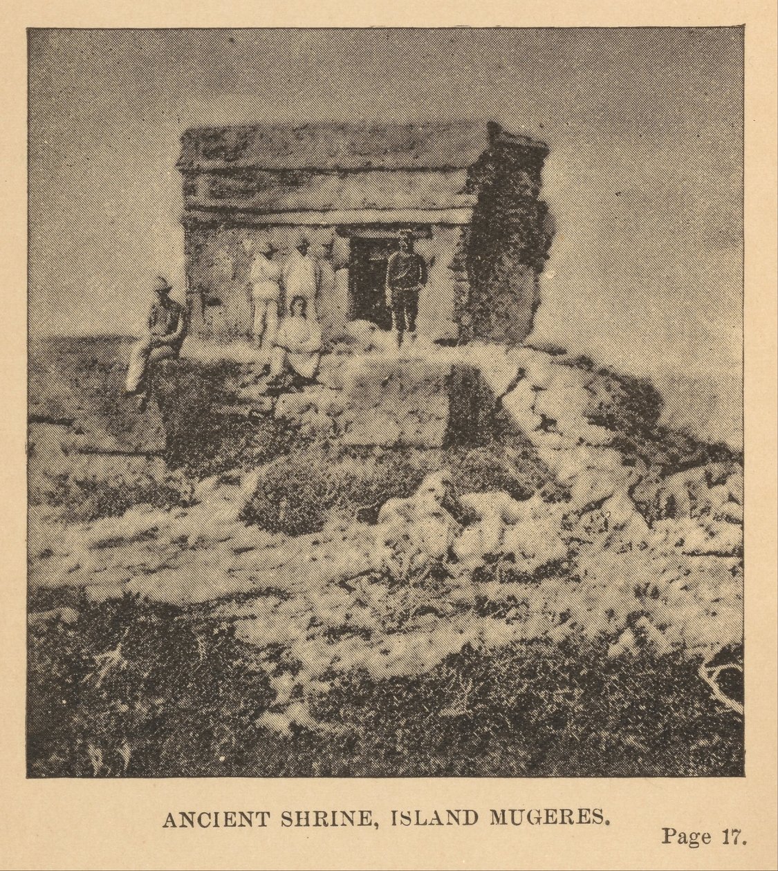 Ancient Shrine, Island Mugeres by Alice Dixon Le Plongeon