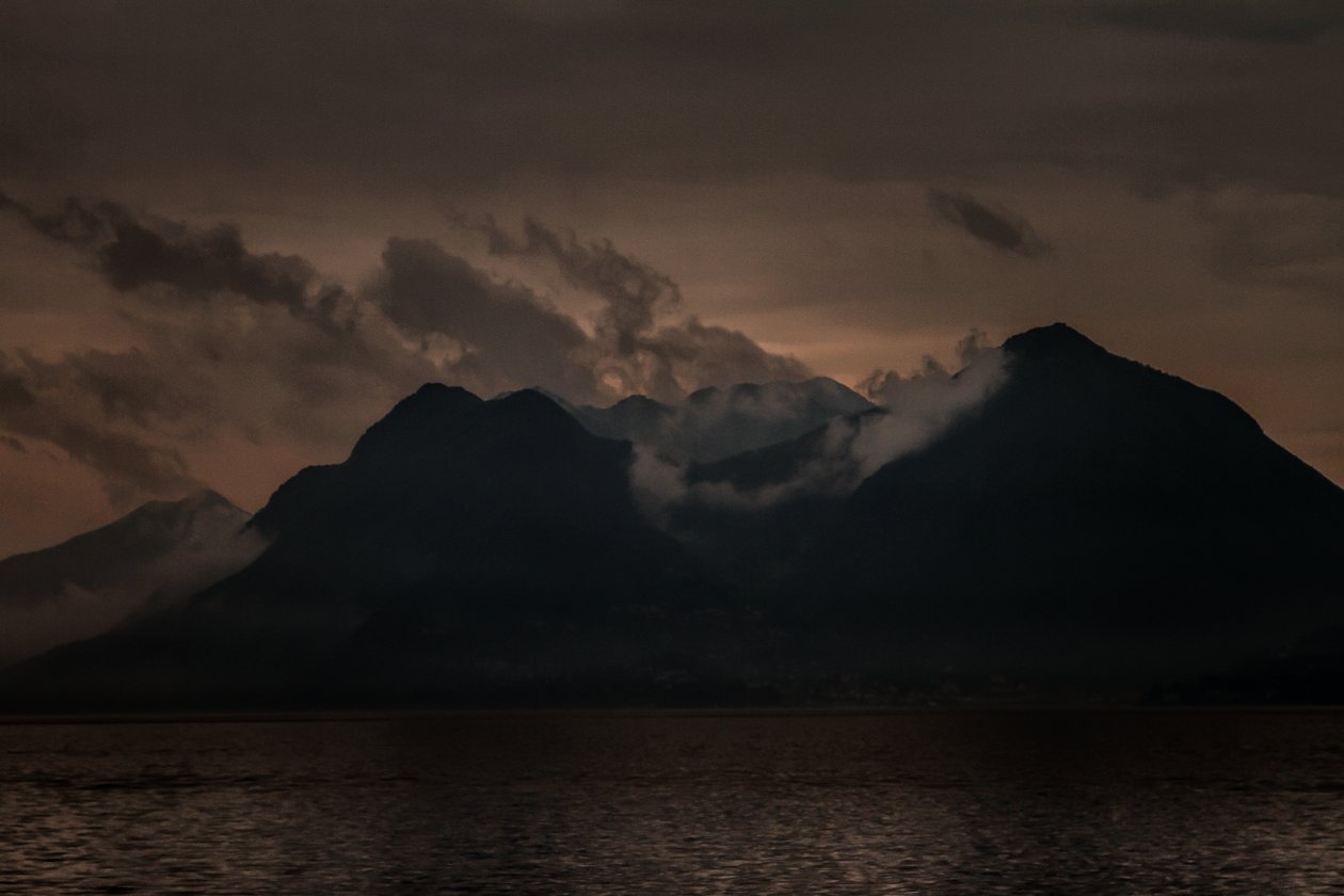 Lake Maggiore at Dawn, 2016 by Alice Gur-Arie
